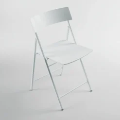 Set 6 sedie pieghevoli con carrello Kurt