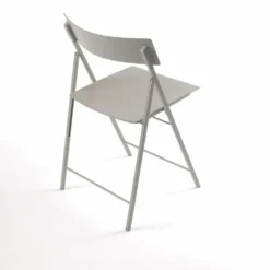 Set 6 sedie pieghevoli con carrello Kurt