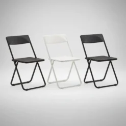 Set 6 sedie pieghevoli con gancio Trixy - OUTLET