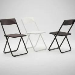 Set 4 sedie pieghevoli salvaspazio Trixy
