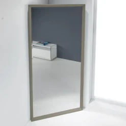 Specchio angolare ad anta in alluminio Angle Vanity