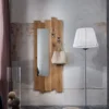 Specchio da ingresso in legno Elias 2