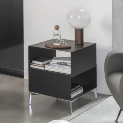 Tavolino comodino design moderno Larry