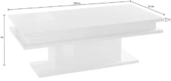 Tavolino da salotto con illuminazione Grem LED