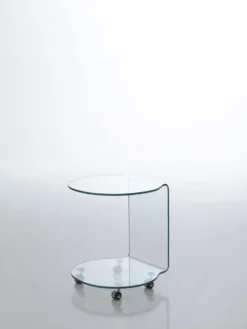 Tavolino lato divano in vetro Bendigo
