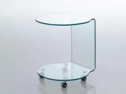 Tavolino lato divano in vetro Bendigo