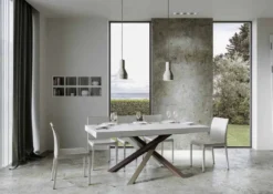 Tavolo allungabile Aberdeen 4C 90x160/420 cm