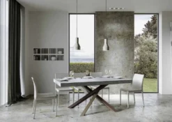 Tavolo allungabile Aberdeen 4C 90x180/440 cm