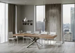Tavolo allungabile Aberdeen 4C 90x180/440 cm