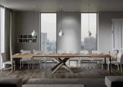 Tavolo allungabile Aberdeen 4C 90x180/440 cm