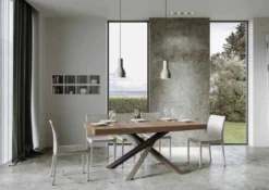 Tavolo allungabile Aberdeen 4C 90x180/440 cm