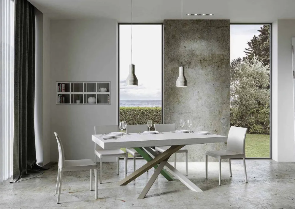 Tavolo allungabile Aberdeen 4A 90x160/420 cm