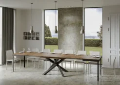 Tavolo allungabile Aberdeen Evolution 90x160/420 cm