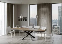Tavolo allungabile Aberdeen Evolution 90x160/420 cm