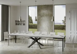 Tavolo allungabile Aberdeen Evolution 90x160/420 cm