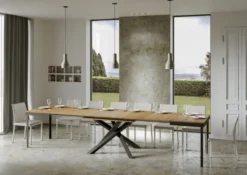 Tavolo allungabile Aberdeen Evolution 90x160/420 cm