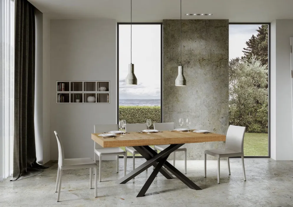 Tavolo allungabile Aberdeen 90x180/440 cm