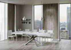 Tavolo allungabile Aberdeen 4C 90x130/390 cm
