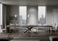 Tavolo allungabile Aberdeen 4C 90x130/390 cm