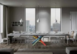 Tavolo allungabile Aberdeen 4B 90x130/390 cm