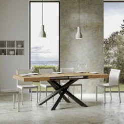 Tavolo allungabile Aberdeen 90x130/390 cm