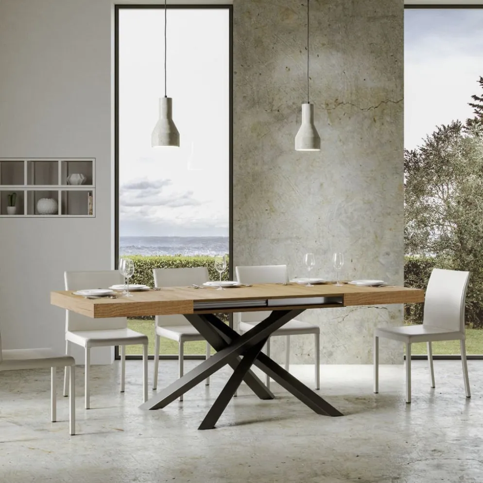 Tavolo allungabile Aberdeen 90x130/390 cm