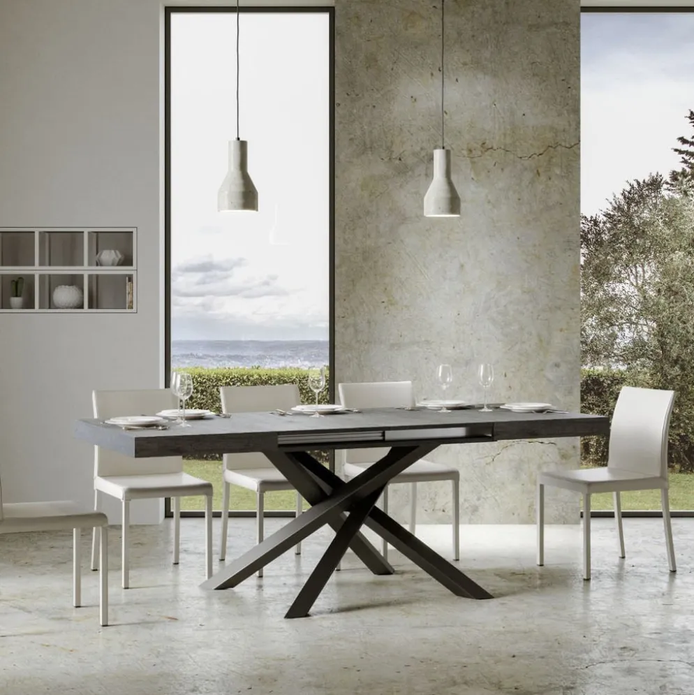Tavolo allungabile Aberdeen 90x130/390 cm