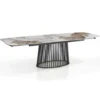 Tavolo allungabile con piano in ceramica Colin B