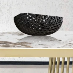 Tavolo allungabile con piano in ceramica Colin A