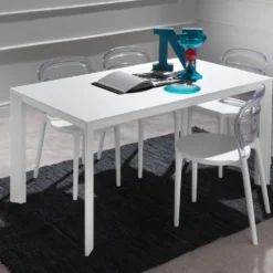Tavolo allungabile in legno e alluminio Mack