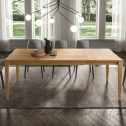 Tavolo allungabile in legno massello Altera