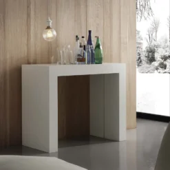 Tavolo consolle allungabile design Bendik