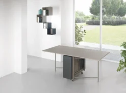 Tavolo consolle allungabile con sedie Newton
