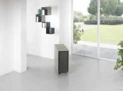 Tavolo consolle allungabile con sedie Newton