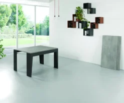 Tavolo consolle allungabile con sedie Glen 120