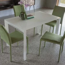 Tavolo da cucina allungabile Devis Vetro
