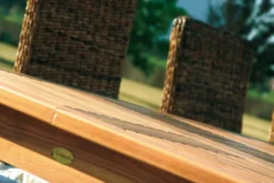 Tavolo da esterno in legno massello TeakOnMe