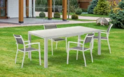Tavolo da giardino allungabile Brady 90