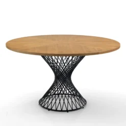 Tavolo da pranzo rotondo Stairway Oak
