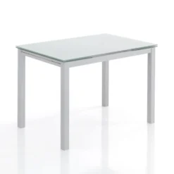Tavolo rettangolare allungabile Learn White