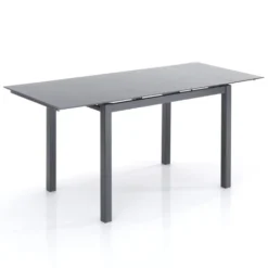 Tavolo rettangolare allungabile Learn Grey