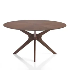 Tavolo rotondo Venues Walnut