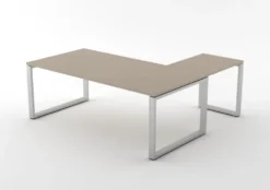Valentia | Scrivania direzionale angolare Made in Italy
