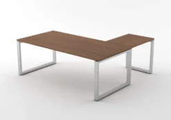 Valentia | Scrivania direzionale angolare Made in Italy