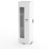 Vetrina soggiorno moderna Bandol Shelf White